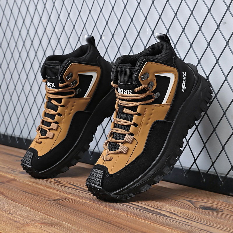 Men Fashion Korean Style - Heren brede wandelschoenen antislip duurzame outdoor