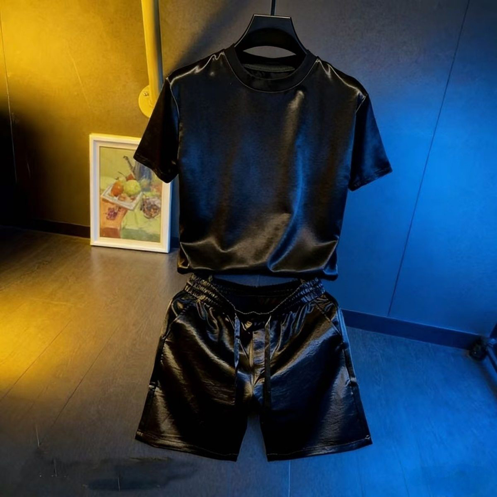Men'S Fashion Color - Zomer 2026 Nieuwe Heren Effen Kleur