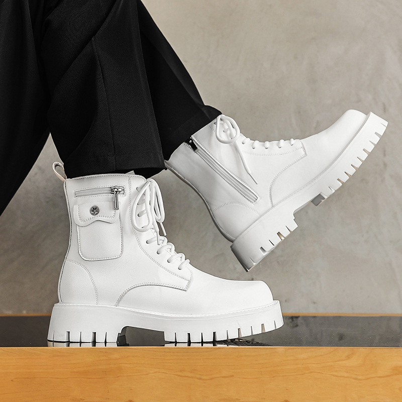 Mens Fashion Autumn 2025 - 2025 Trend Mannen Laarzen Sneakers Outdoor