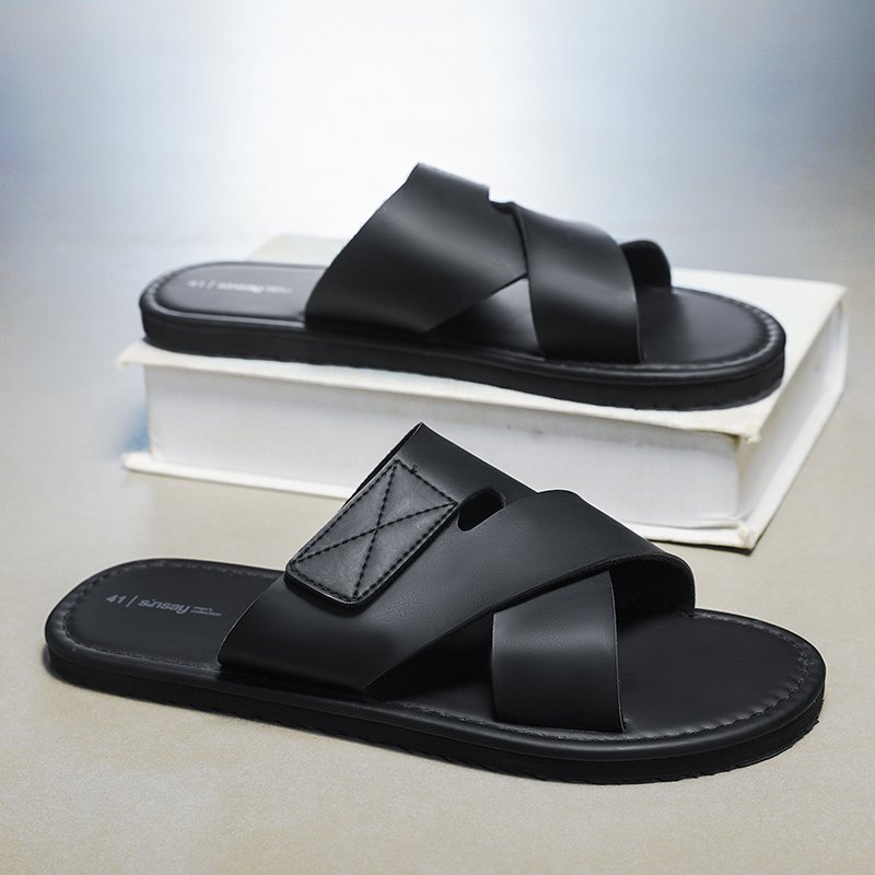 Men Fashion Korean Style - Herenslippers 2026 Nieuwe Zomer Vrije Tijd