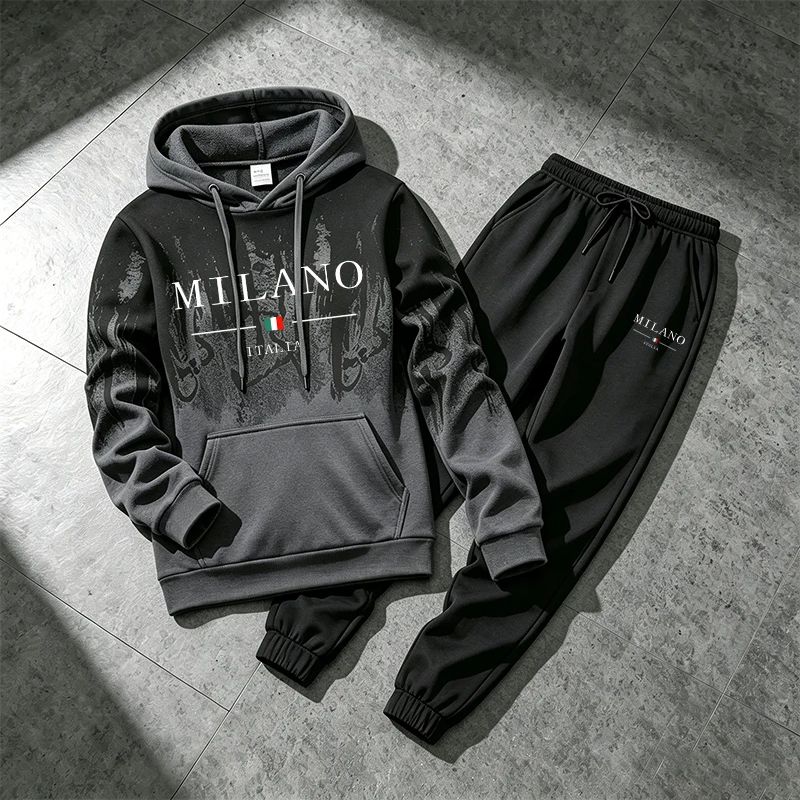 Men'S Fashion Hoodie - 2026 Nieuwe Aanwinst Heren Trainingspak Hoodie
