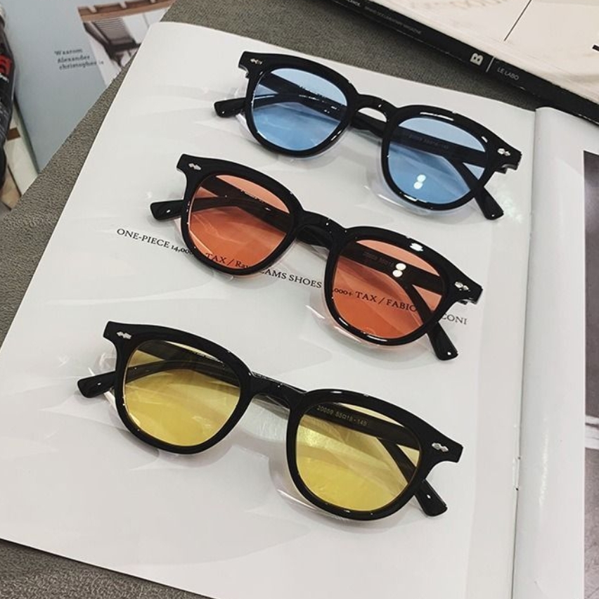 Men'S Fashion Round Glasses - Nieuwe kleine ronde zonnebrillen voor heren