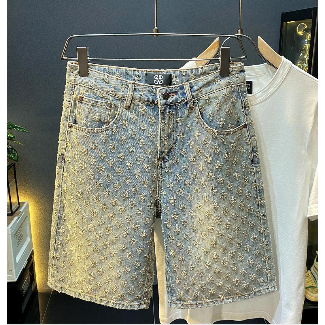 Men Fashion Jeans - Zomer High Street Denim Shorts Heren