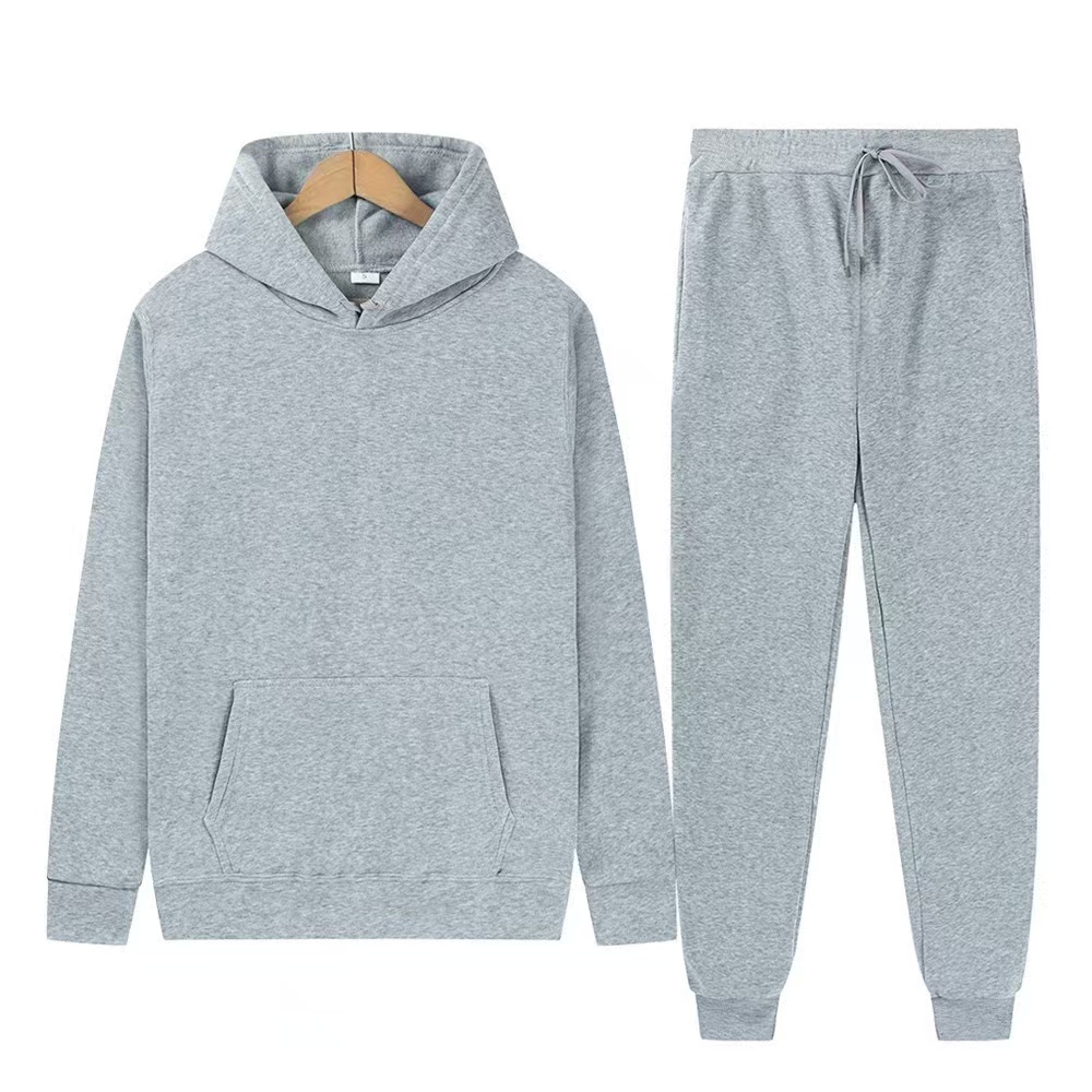 Men'S Fashion Hoodie - Heren herfst en winter nieuwe effen
