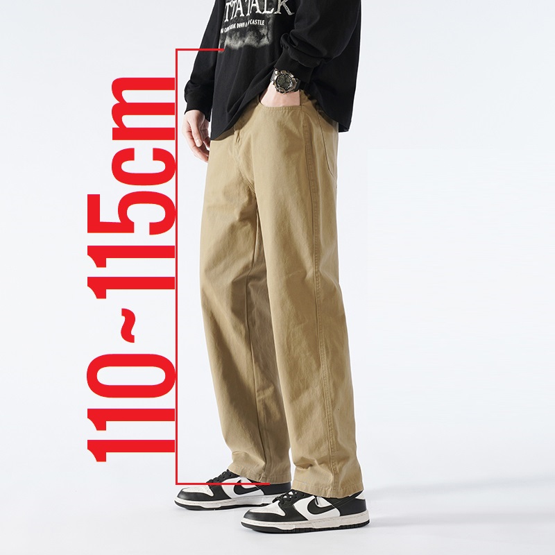 Chino Pants Men - 115 110 cm lengte hoge herenbroek