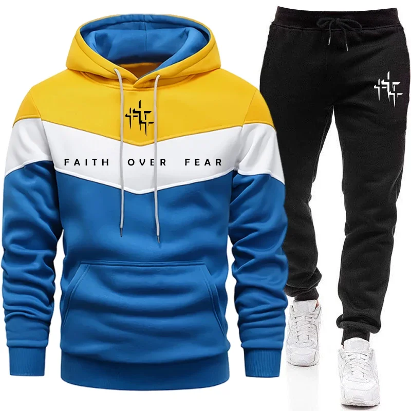 Faith Over Fear trainingspak v - Men'S Fashion Hoodie recensie en prijs