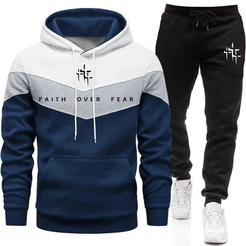 Faith Over Fear trainingspak v - Men'S Fashion Hoodie recensie en prijs