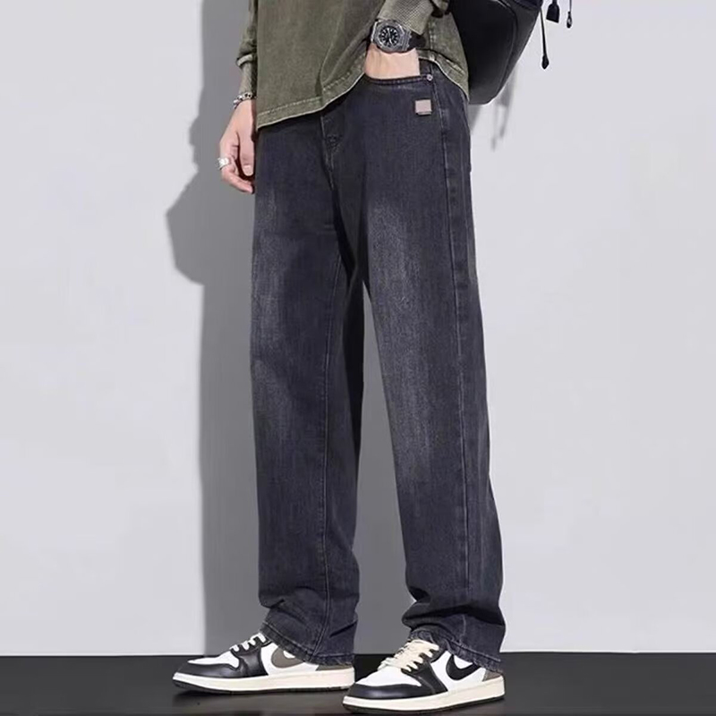 Lente Herfst Amerikaanse Retro - Men'S Fashion With Baggy Jeans recensie en prijs