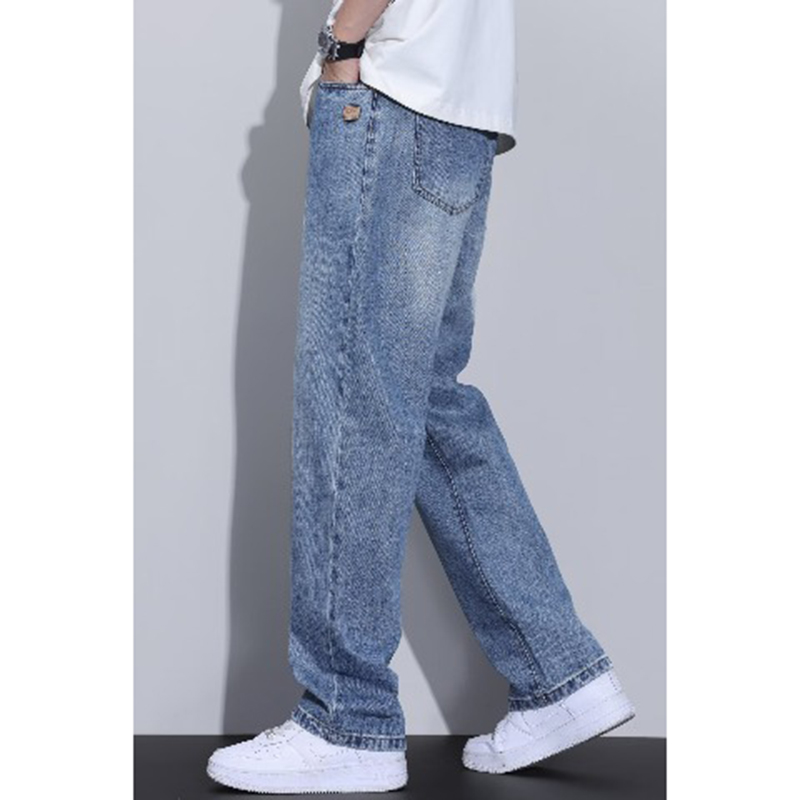 Lente Herfst Amerikaanse Retro - Men'S Fashion With Baggy Jeans recensie en prijs