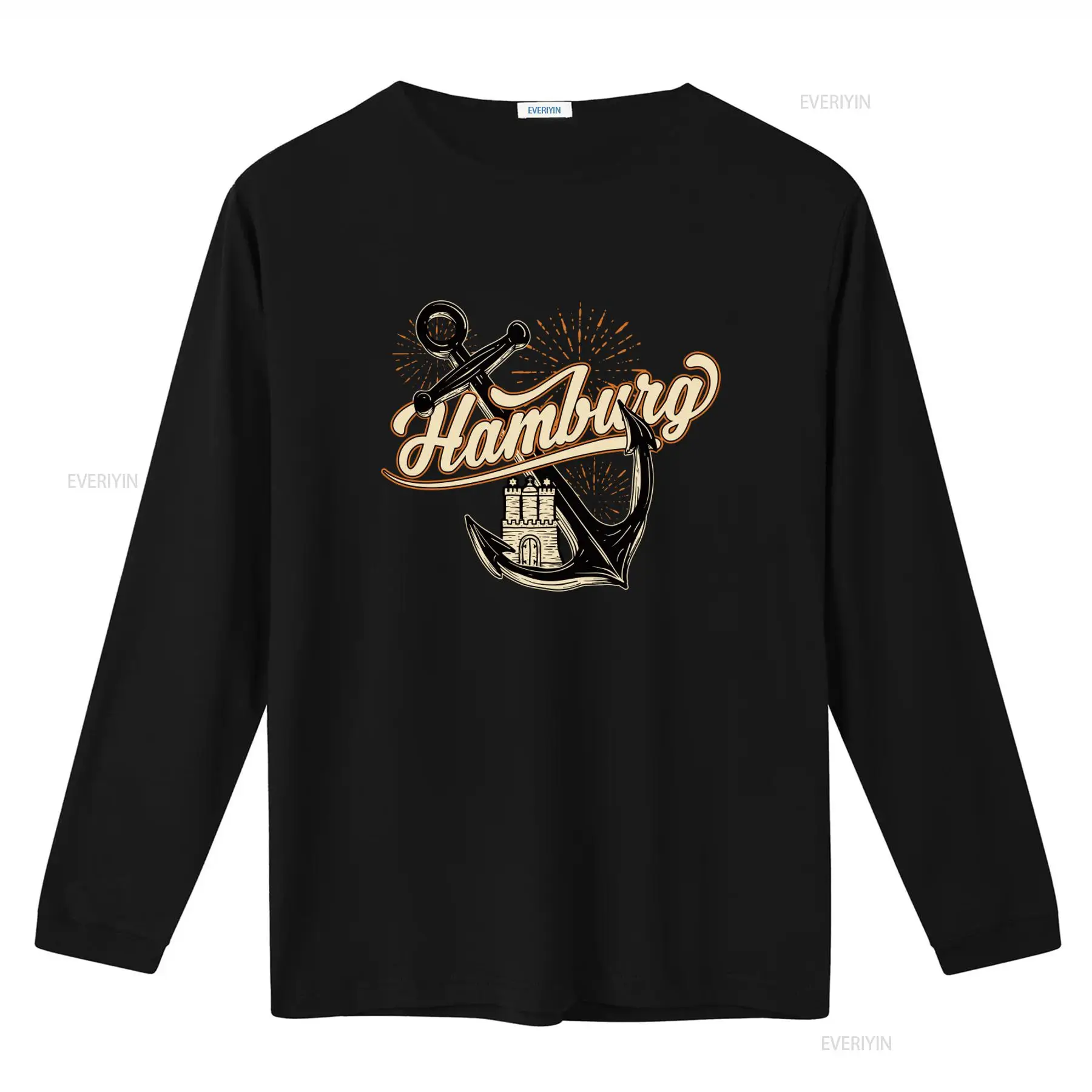 Heren Hamburg Anchor Print T-s - Men'S Fashion Hamburg recensie en prijs