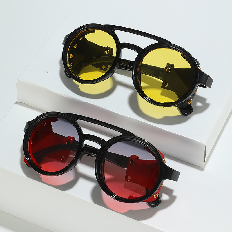 Retro Anti-UV-zonnebril Heren  - Men'S Fashion Round Glasses recensie en prijs