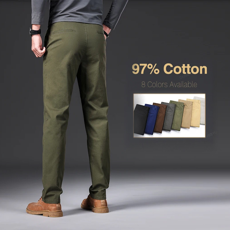 Goede kwaliteit 97% katoen her - Chino Pants Men recensie en prijs