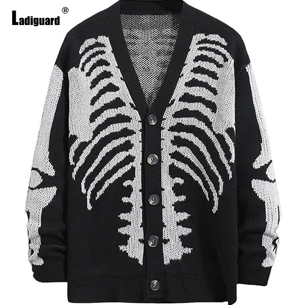 Ladiguard Heren Retro Gebreide - Men'S Fashion V Neck Sweater recensie en prijs