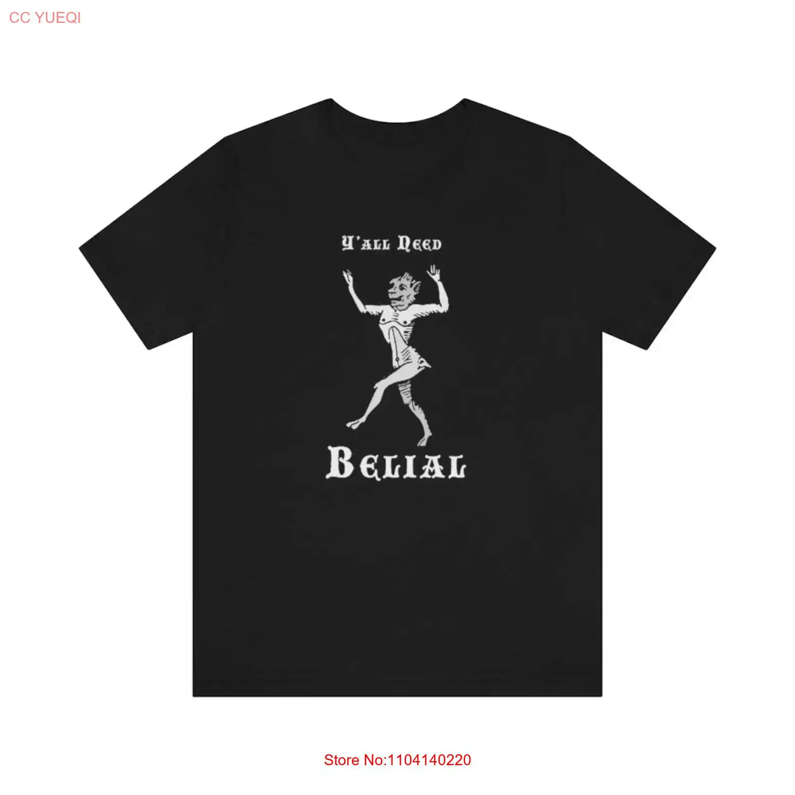 Yall Need Belial BW Jersey T-s - Men'S Fashion Everyday recensie en prijs