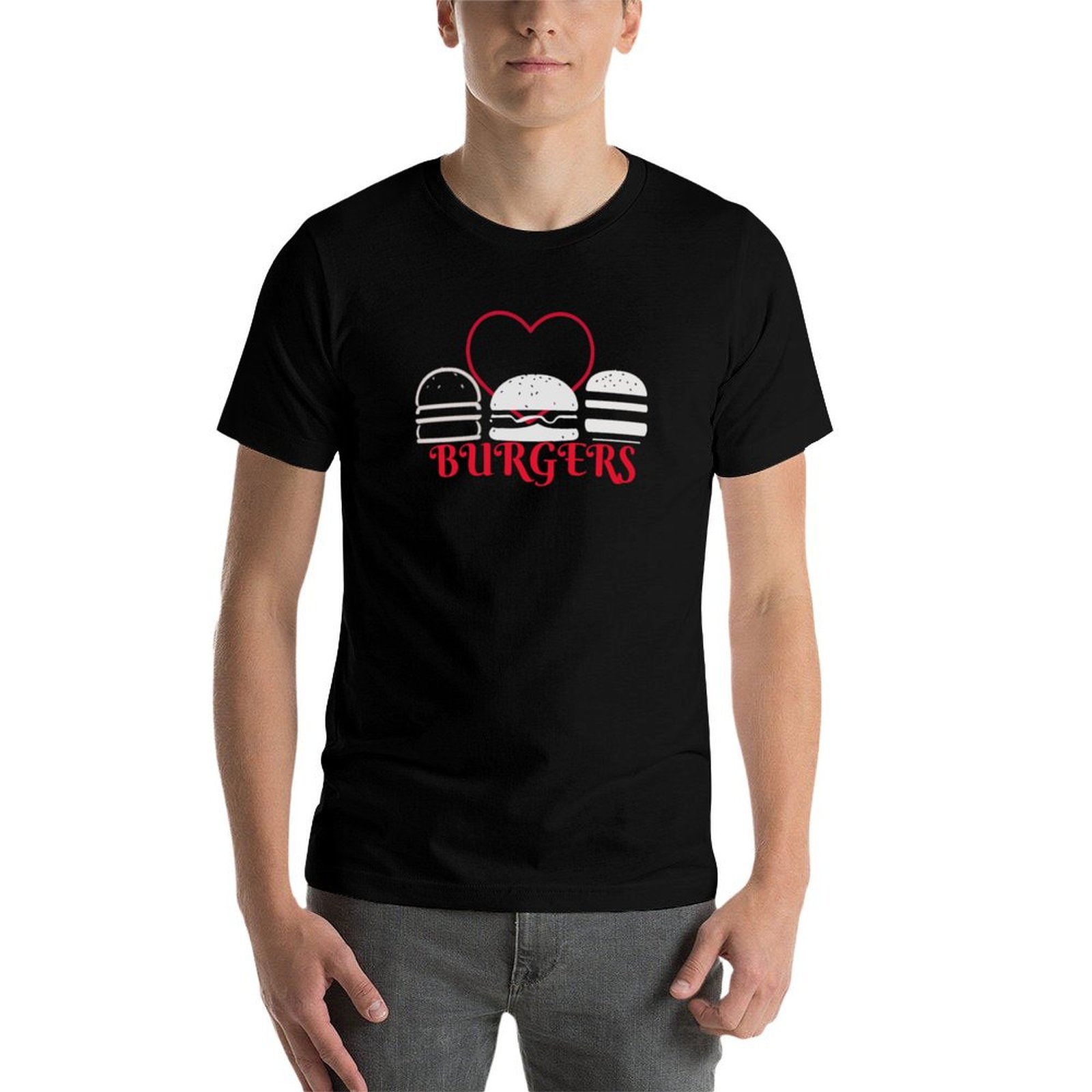 LOVE BURGERS - HAMBURGERS T-sh - Men'S Fashion Hamburg recensie en prijs