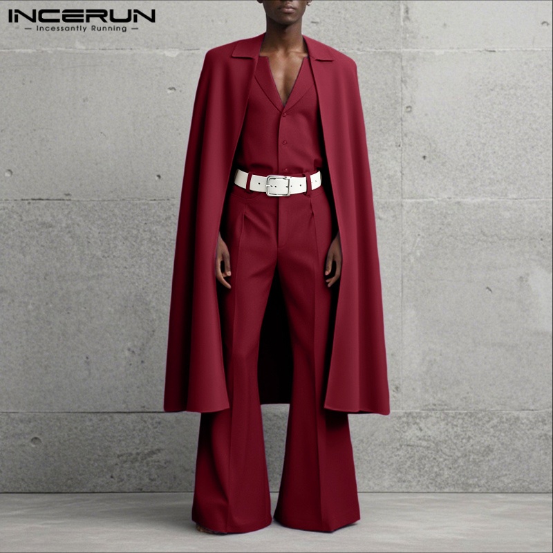 INCERUN Herensets Effen Kleur  - Men'S Fashion Color recensie en prijs