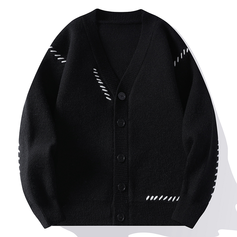 2024 Herfst/Winter Nieuw Heren - Men'S Fashion V Neck Sweater recensie en prijs