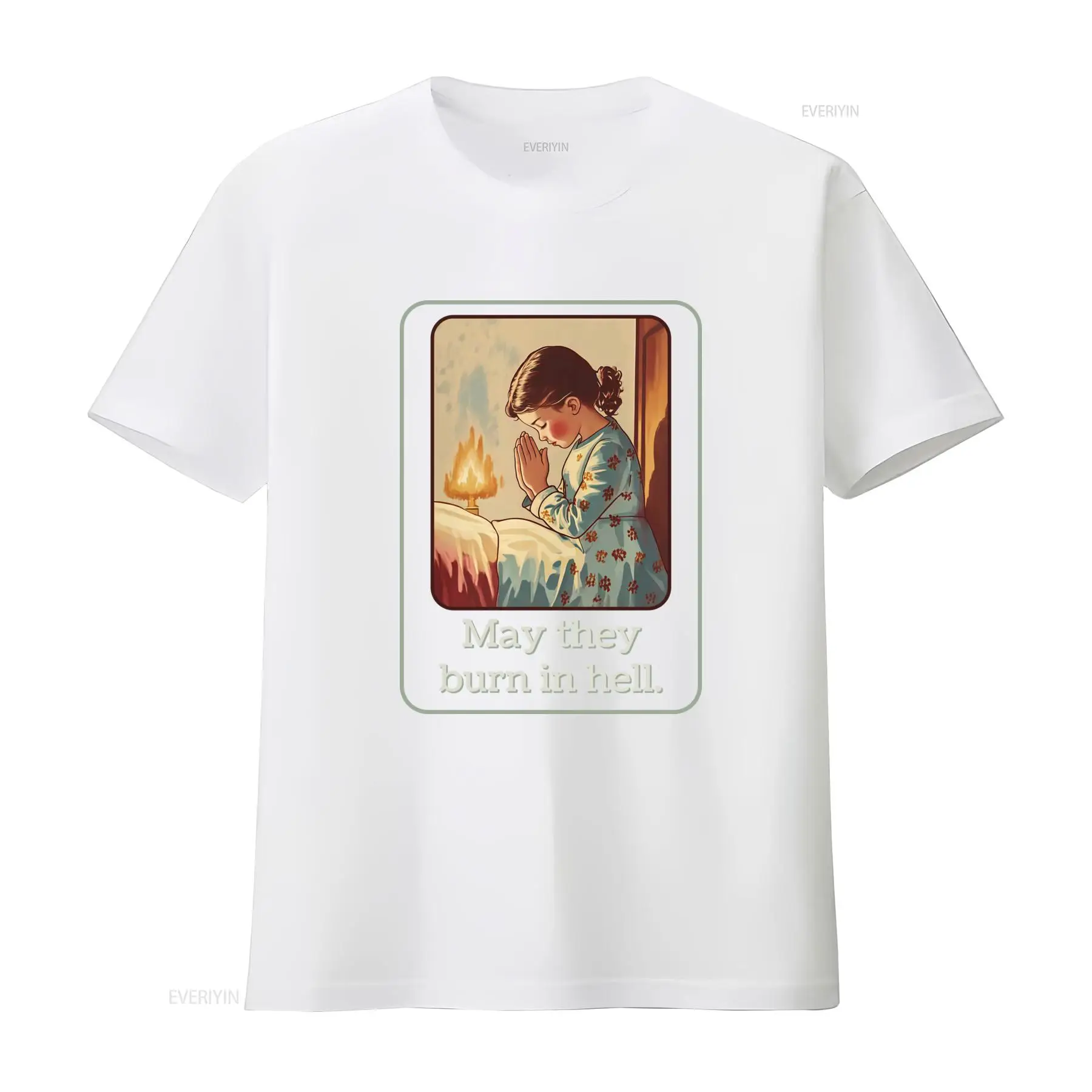 Moge ze in de hel verbranden T - Mens Fashion In The 50S recensie en prijs