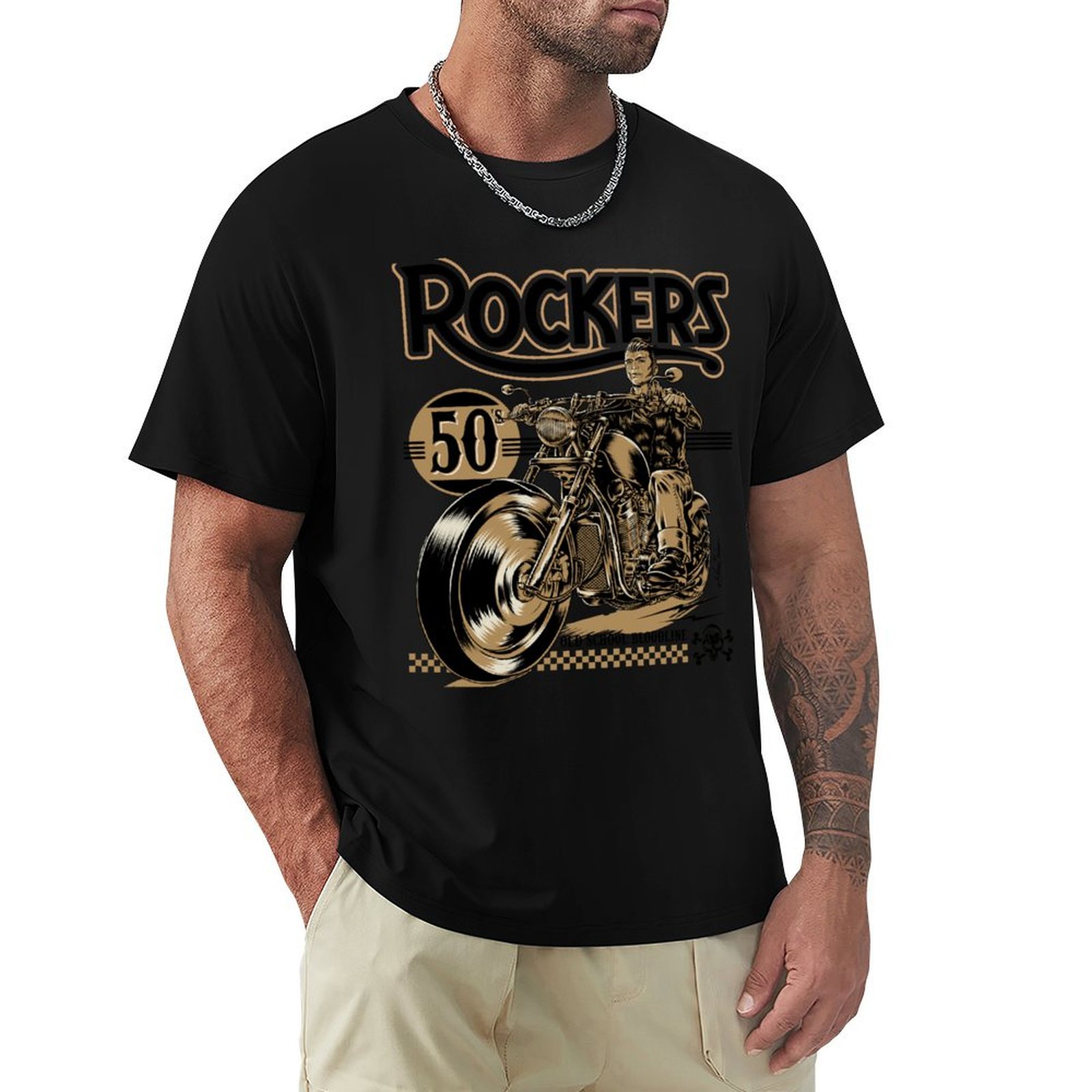 Rockers 50s T-Shirt Zomermode  - Mens Fashion In The 50S recensie en prijs