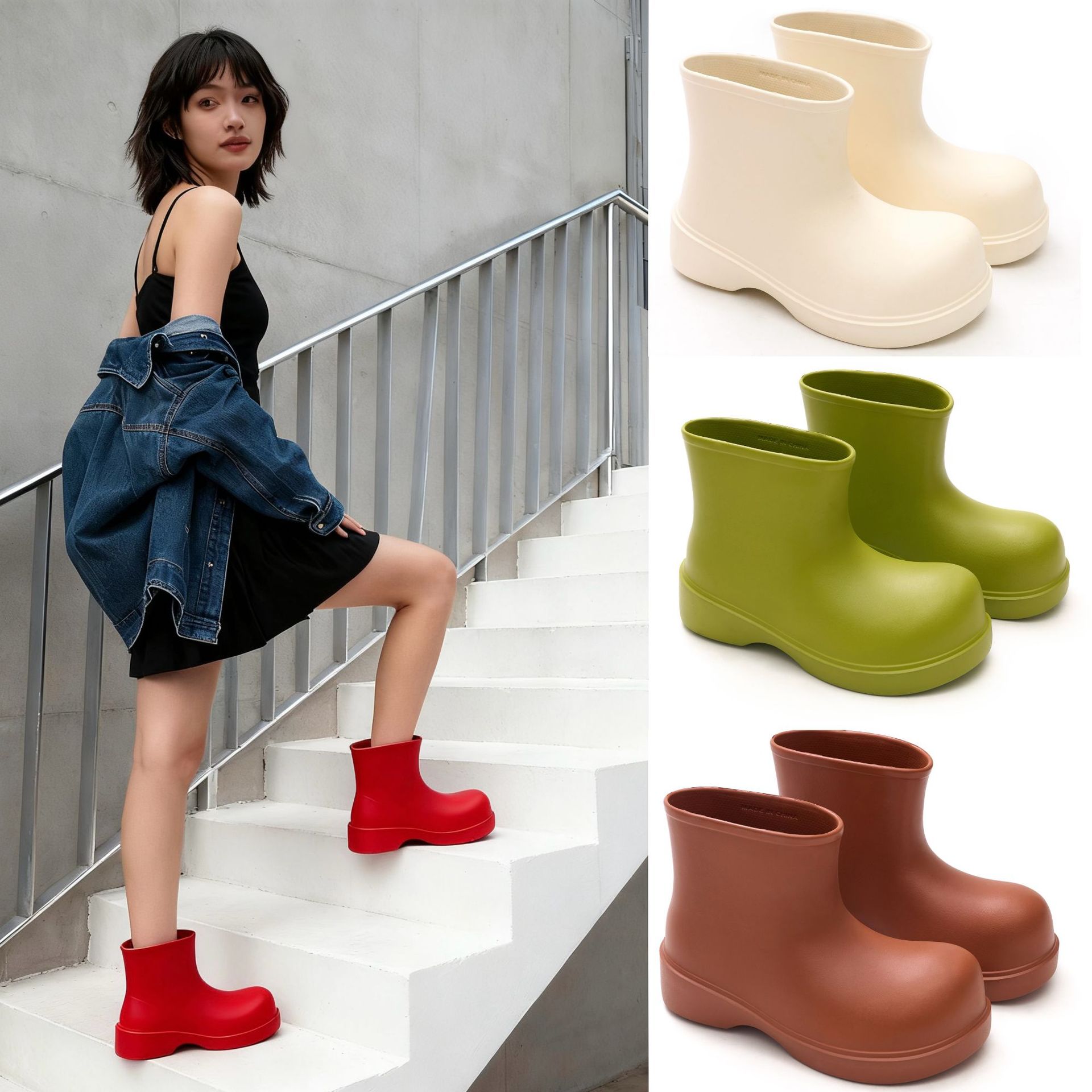 Koreaanse regenlaarzen 2025, d - Men Fashion Korean Style recensie en prijs