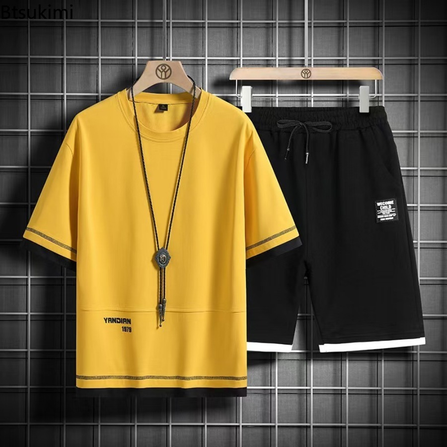 2026 Zomer Trainingspakken Her - Men'S Fashion Color recensie en prijs