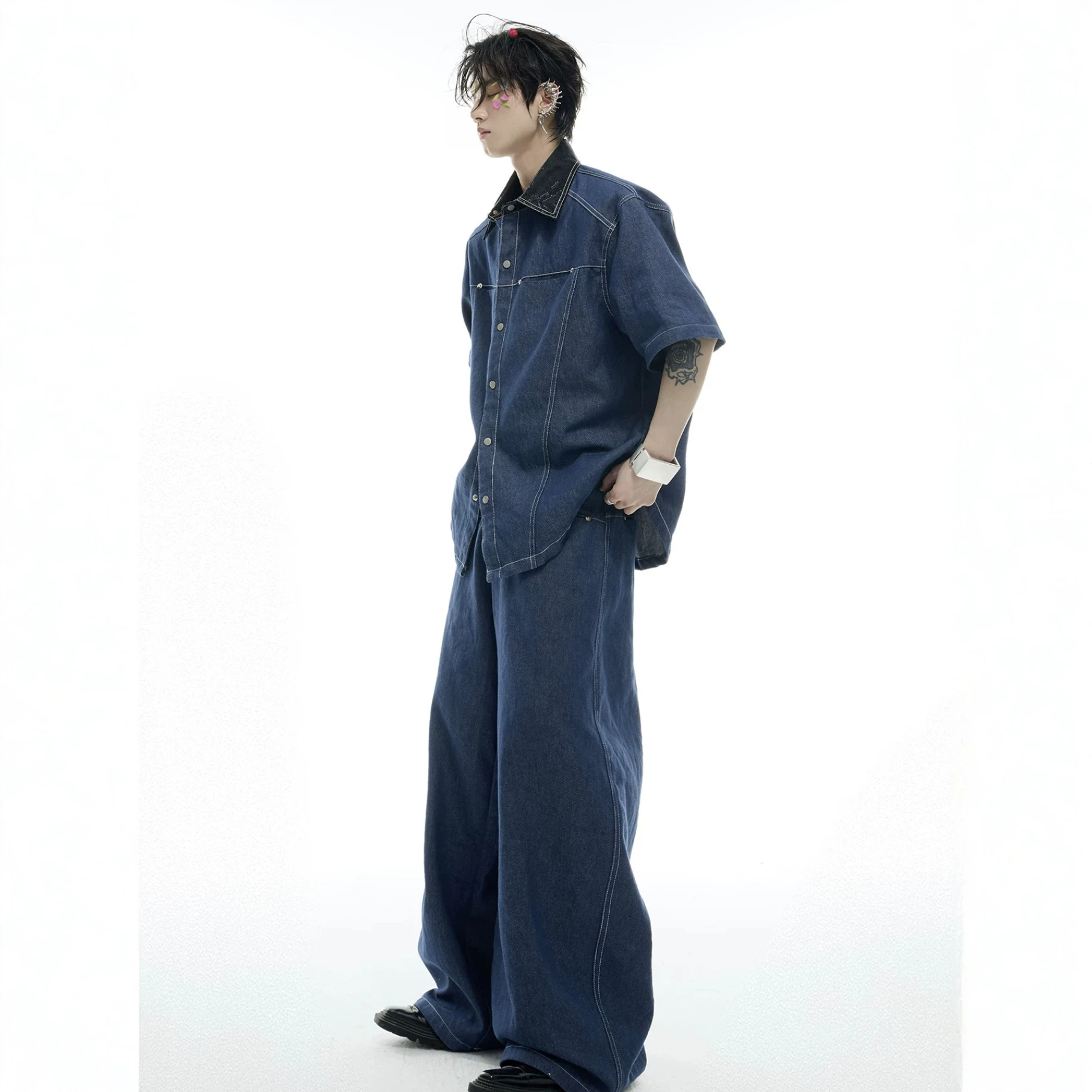 Zomer heren denim set, Amerika - Men Fashion Jeans recensie en prijs