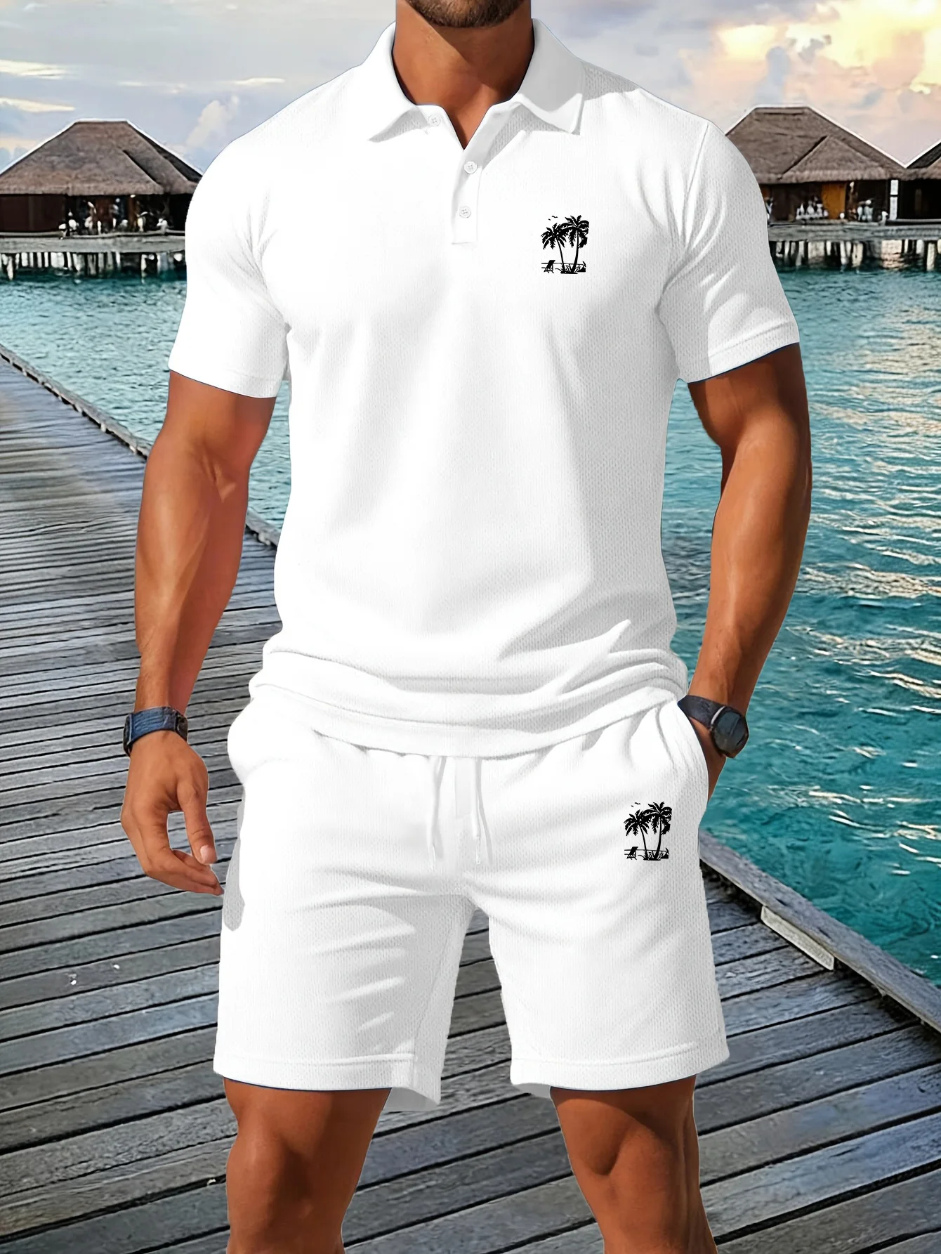 Zomer Nieuwe Heren Polo Shirt  - Men'S Fashion Color recensie en prijs