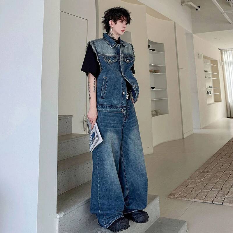 LUZHEN 2026 Zomer Denim Tweede - Men Fashion Jeans recensie en prijs