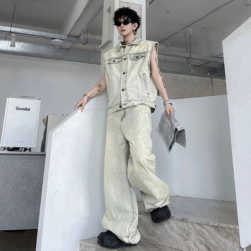LUZHEN 2026 Zomer Denim Tweede - Men Fashion Jeans recensie en prijs