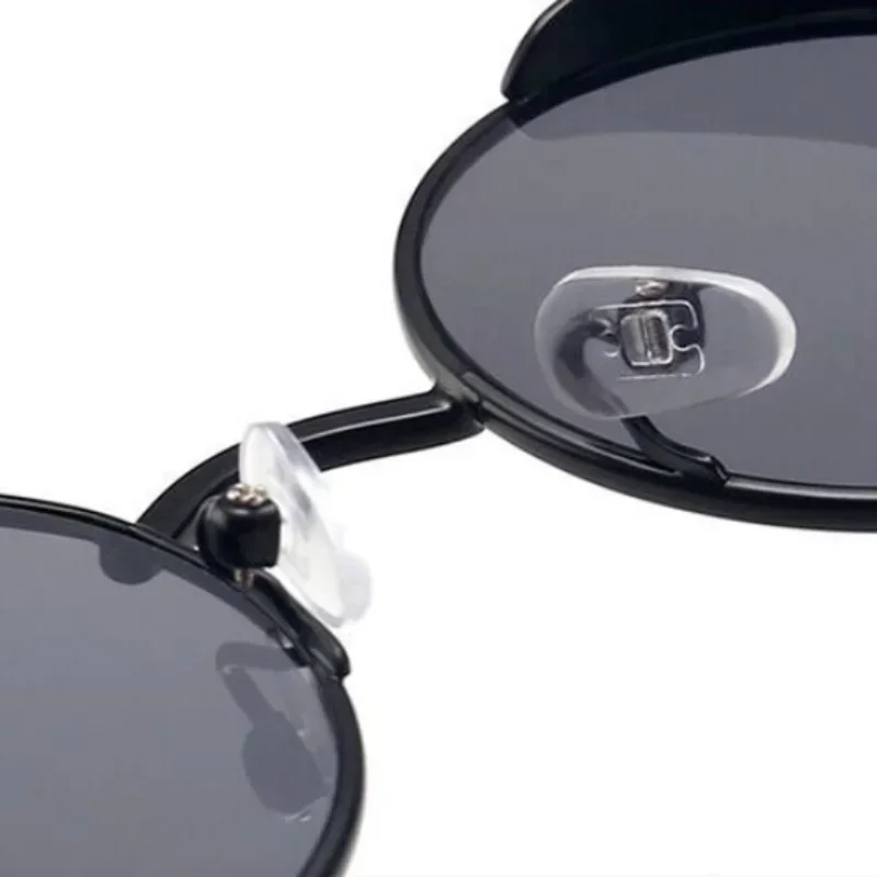 Klassieke Steampunk-zonnebril  - Men'S Fashion Round Glasses recensie en prijs
