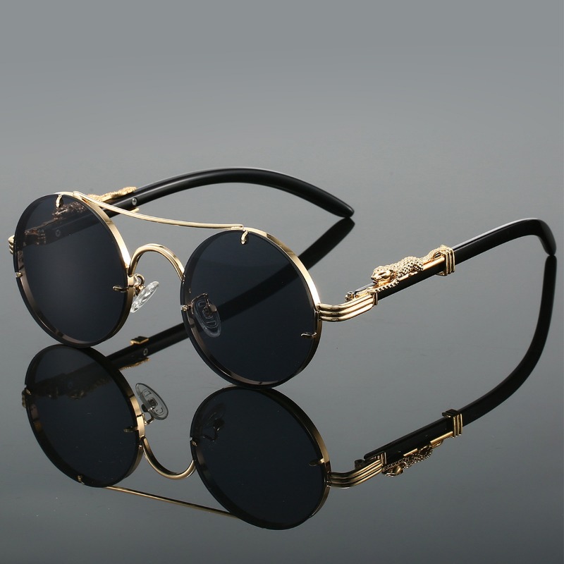 Populaire ronde zonnebril here - Men'S Fashion Round Glasses recensie en prijs