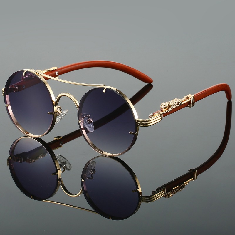 Populaire ronde zonnebril here - Men'S Fashion Round Glasses recensie en prijs