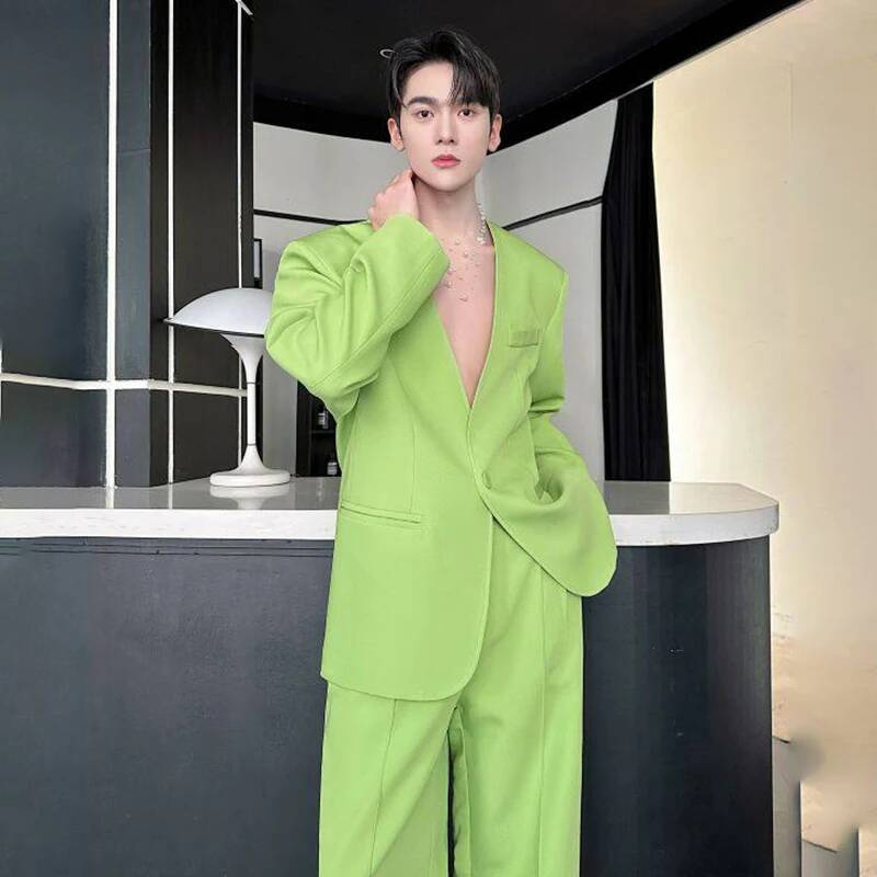 LUZHEN 2026 Lente Nieuwe Effen - Men'S Fashion Color recensie en prijs