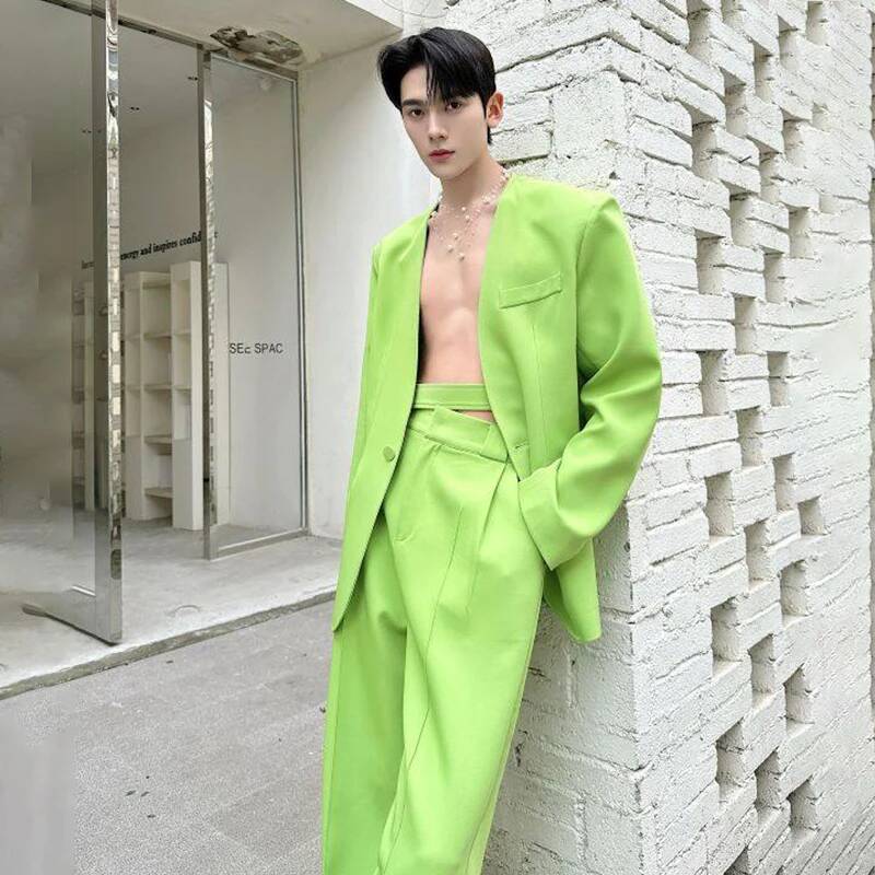 LUZHEN 2026 Lente Nieuwe Effen - Men'S Fashion Color recensie en prijs