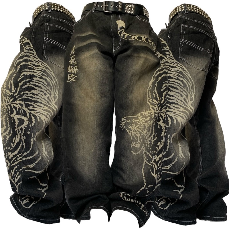 2025 Mode Nieuwe Oversized Pat - Men'S Fashion With Baggy Jeans recensie en prijs