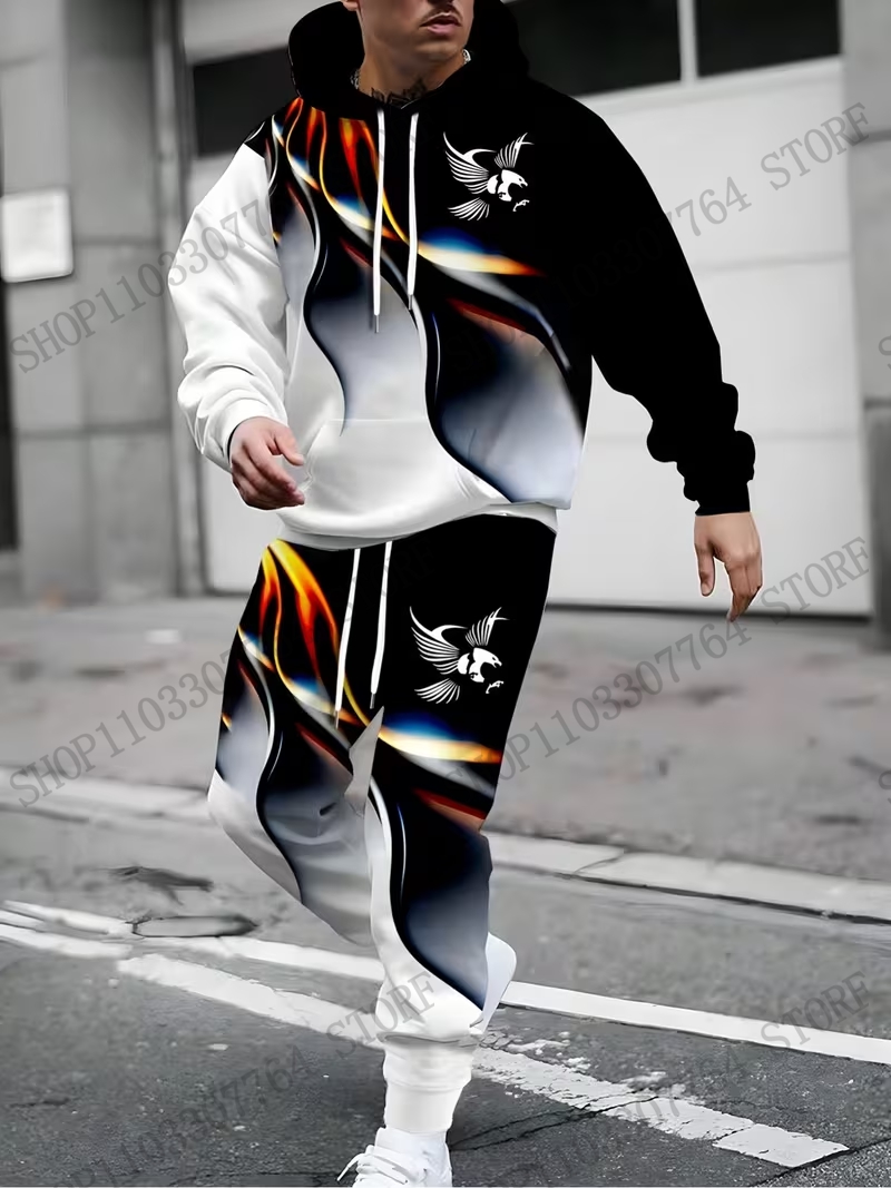 Herfst Winter Hoodie Broek Set - Men'S Fashion Hoodie recensie en prijs