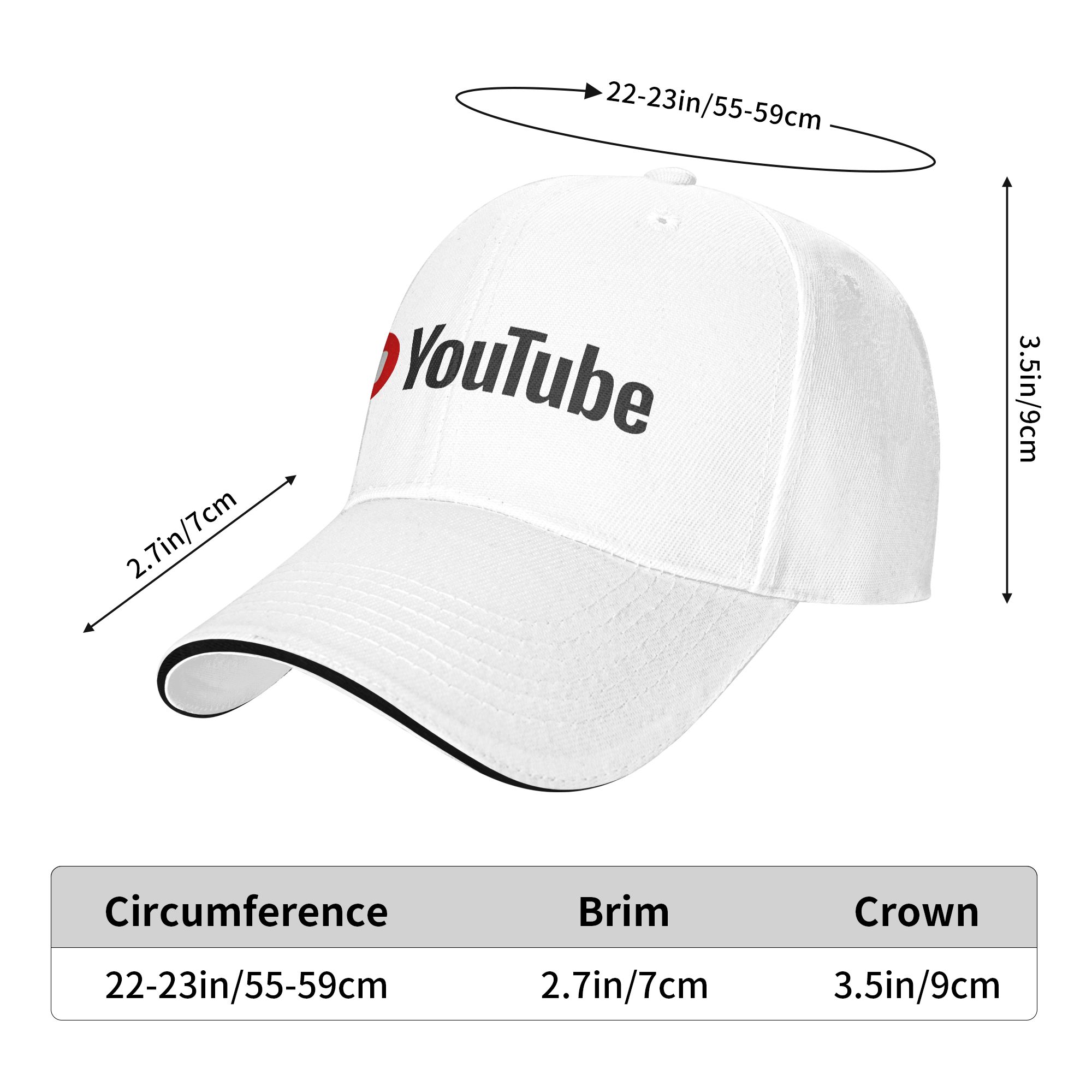 YouTube Sun Baseball Cap Zomer - Men Fashion Youtuber recensie en prijs