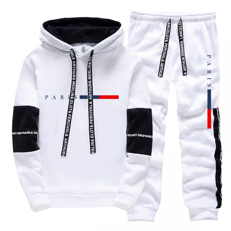 Herenset/Hoodie/Broek Parijse  - Men'S Fashion Hoodie recensie en prijs