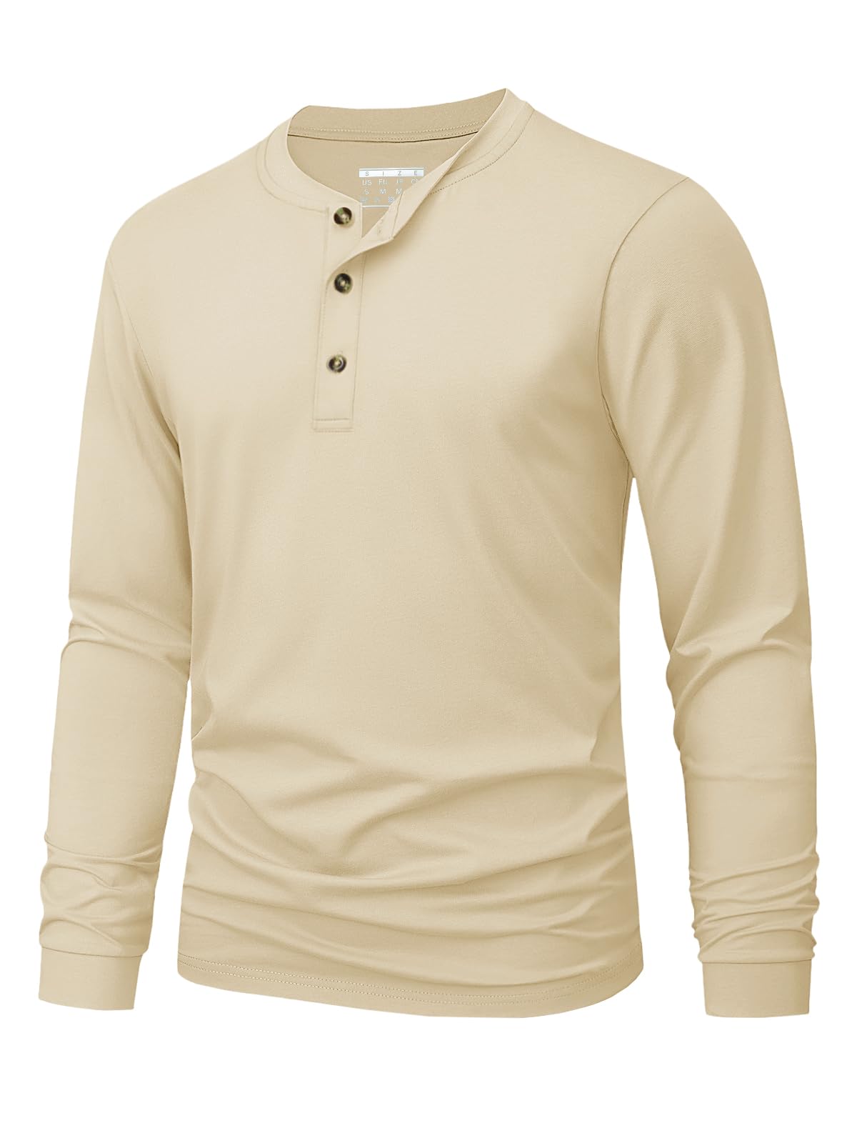 Henley-T-shirt voor heren Eenv - Men'S Fashion Color recensie en prijs