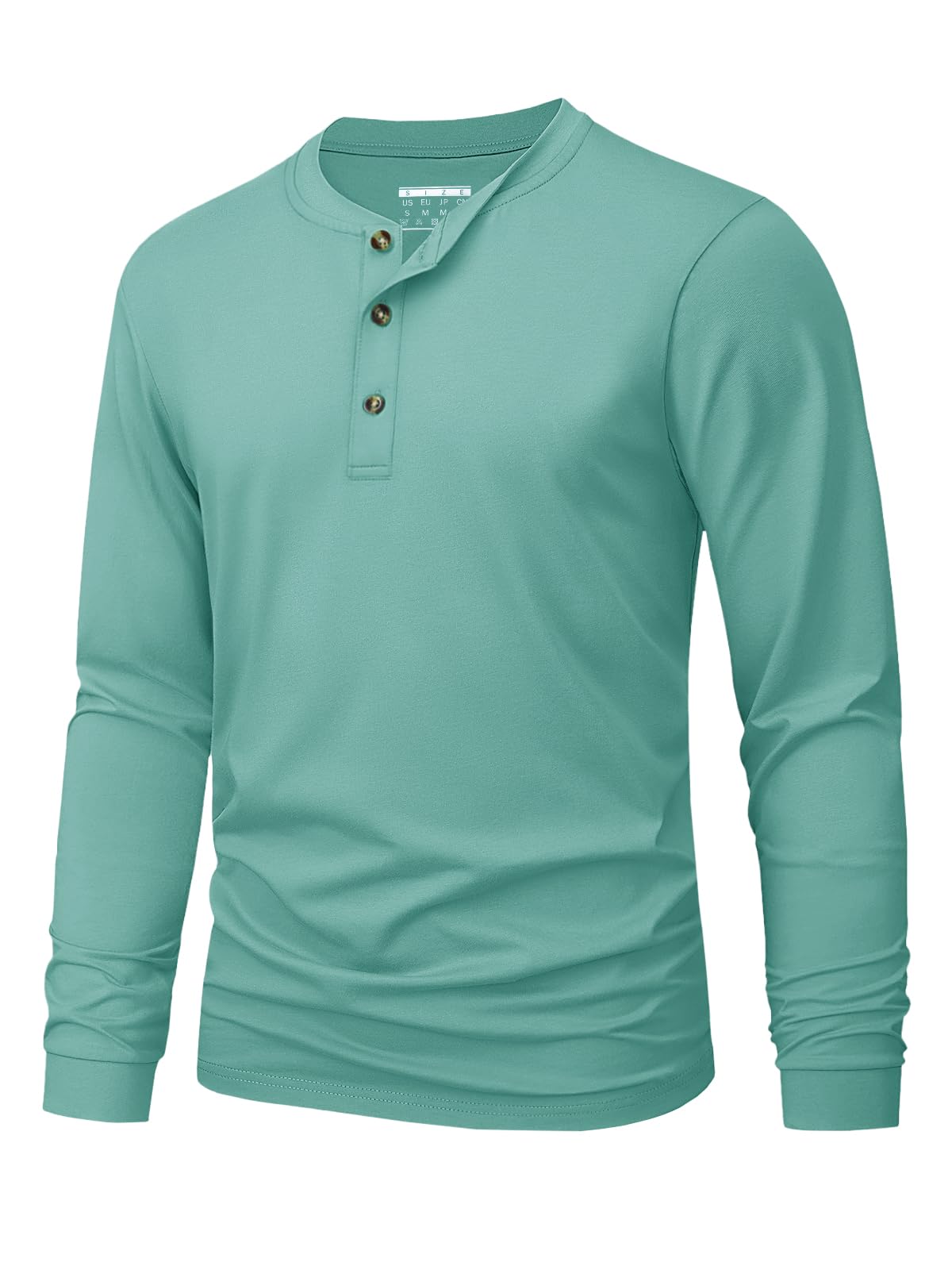 Henley-T-shirt voor heren Eenv - Men'S Fashion Color recensie en prijs