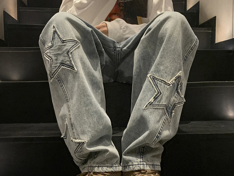 Nieuwe Mode Vijfpuntige Sterje - Men'S Fashion With Baggy Jeans recensie en prijs