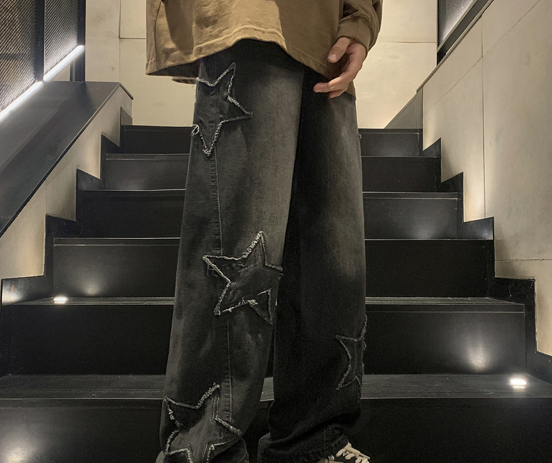 Nieuwe Mode Vijfpuntige Sterje - Men'S Fashion With Baggy Jeans recensie en prijs