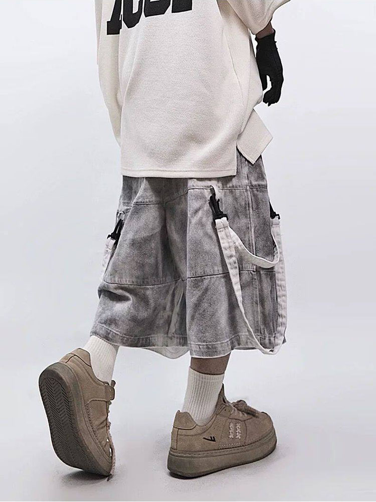 Retro hiphop heren gescheurde  - Men Fashion Jeans recensie en prijs