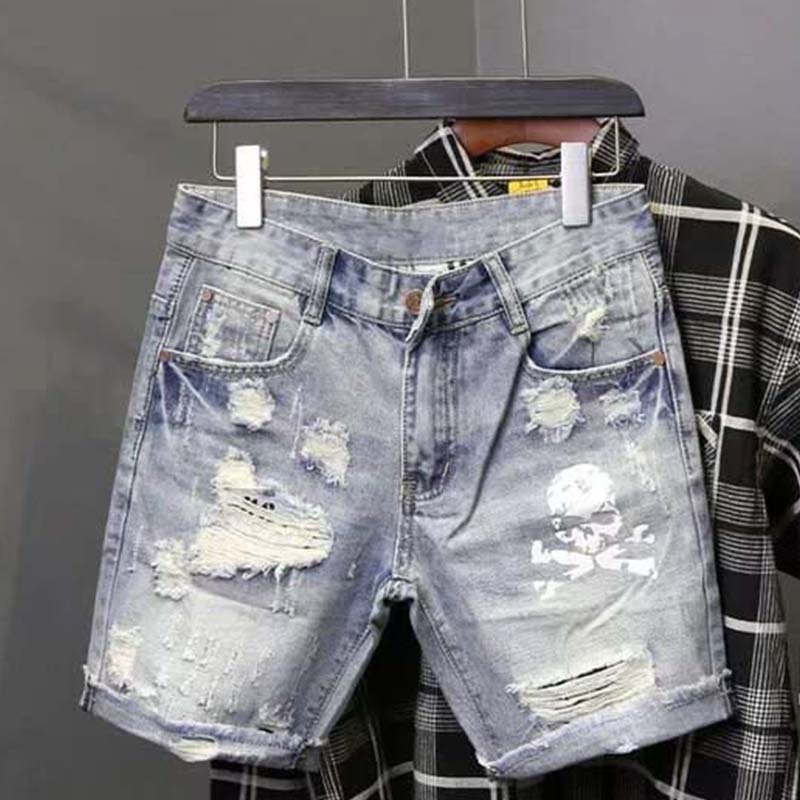 Zomer Heren Versleten Kraal Ga - Men Fashion Jeans recensie en prijs