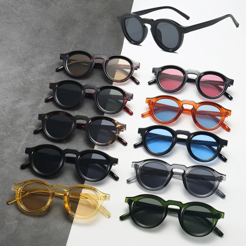 Hoge kwaliteit ronde zonnebril - Men'S Fashion Round Glasses recensie en prijs