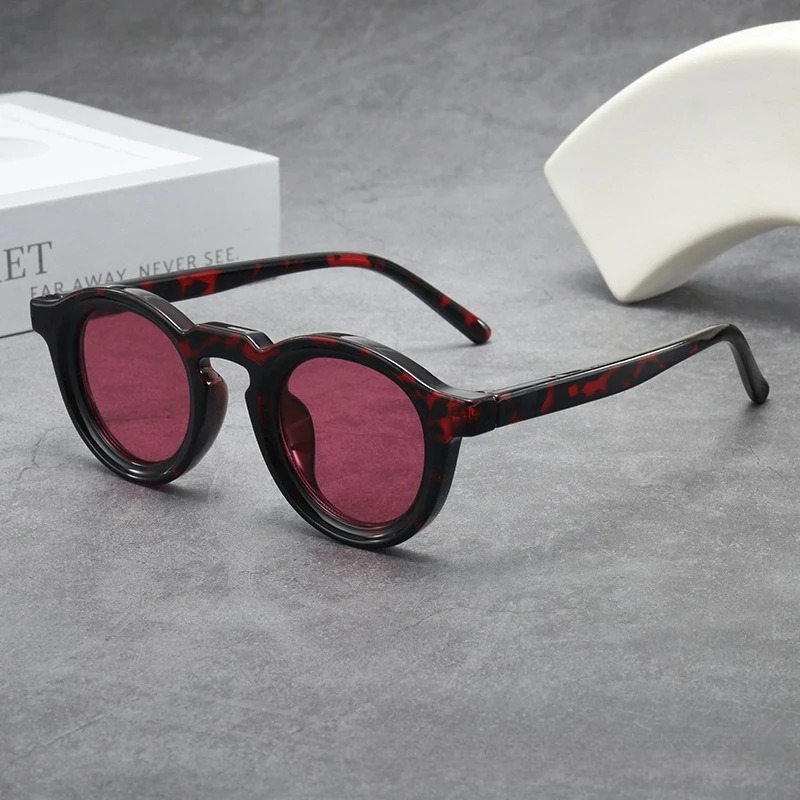Hoge kwaliteit ronde zonnebril - Men'S Fashion Round Glasses recensie en prijs